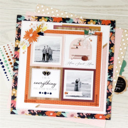 Carta Bella At Home Paper Pad 30x30cm