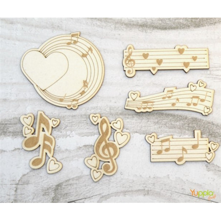 YupplaCraft Legnetti Amore In Musica