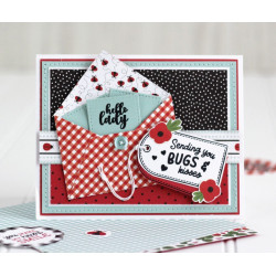 Echo Park Little Ladybug Element Sticker 30x30cm