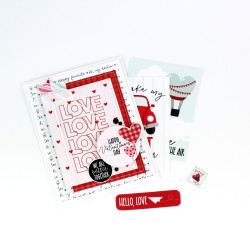 Echo Park Love Notes Element Sticker 30x30cm