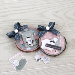 Echo Park Winterland Frames & Tags 34pz
