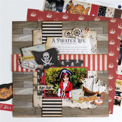 Carta Bella Pirates Paper Pad 30x30cm