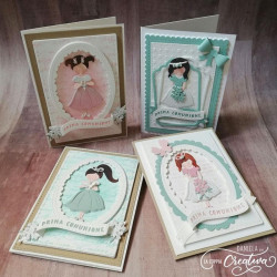 La Coppia Creativa Fustelle Bambina Prima Comunione