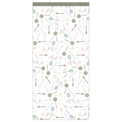 MODASCRAP PAPER PACK HERBS AND FLOWERS 15x30cm