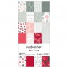 MODASCRAP PAPER PACK SPRING POPPIES 15x30cm