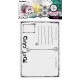 StudioLight Signature Collection nr.598 Clear Stamp Post Card