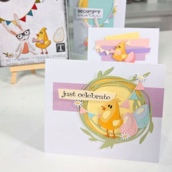 Thinlits Die Set 17pz - Vault Bunny + Chick by Tim Holtz 666561