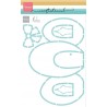 Marianne Design Craft Stencil A5 by Marleen Egg cottage