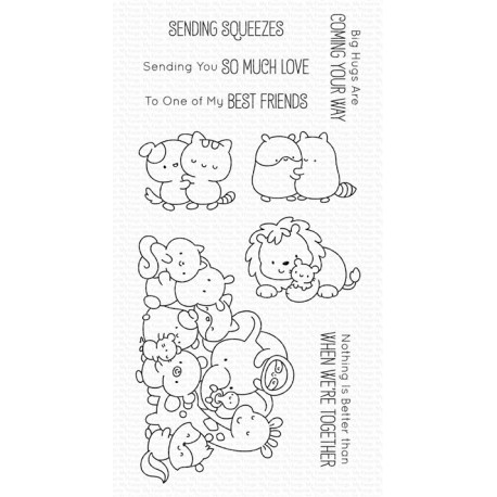 My Favorite Things Sending Squeezes Clear Stamps