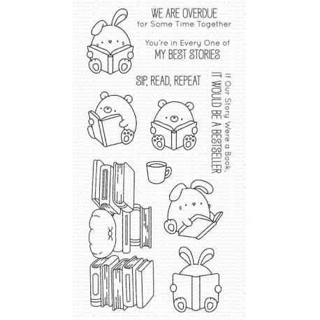 My Favorite Things Books & Buddies Clear Stamps