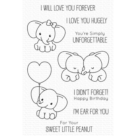 My Favorite Things Sweet Little Peanut Clear Stamps