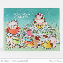 My Favorite Things Tea Party Pals Clear Stamps