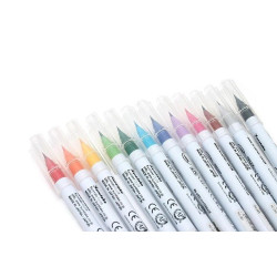 ZIG Clean Colors Real Brush Set 12 RB-6000AT/12VA