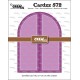 Crealies Cardzz no. 572 Gatefold Arch Card