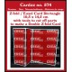 Crealies Cardzz no. 574 Z-fold Easel Card Rectangle Vertical