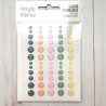 Simple Stories Fresh Air Glitter Enamel Dots
