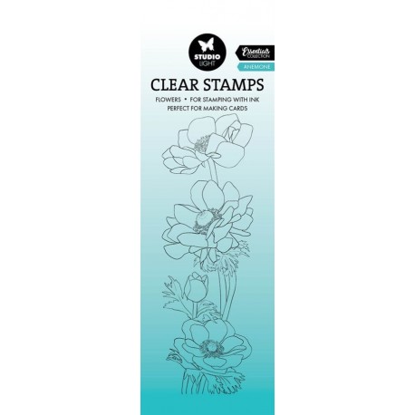StudioLight Clear Stamp Essentials nr.588 Anemone
