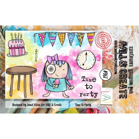 AALL & Create Stamp Set A7 967 Time To Party