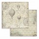 Stamperia Voyages Fantastiques Backgrounds Paper Pack 20x20cm