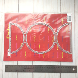 Crealies Cardzz no. 594 Gatefold Circle Card