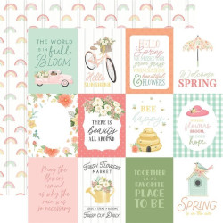 Carta Bella Here Comes Spring Paper Pad 30x30cm