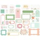 Carta Bella Here Comes Spring Frames & Tags 34pz