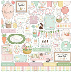 Carta Bella Here Comes Easter Paper Pad 30x30cm