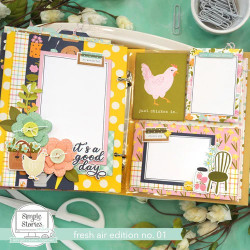 Simple Stories Fresh Air Paper Pad 15x20cm
