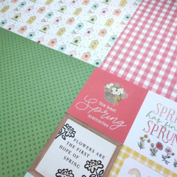 Carta Bella Here Comes Spring Paper Pad 30x30cm