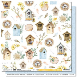 Les Ateliers de Karine Mimosa Forever Collection 30x30cm