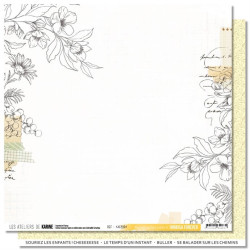 Les Ateliers de Karine Mimosa Forever Collection 30x30cm