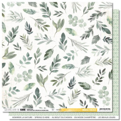 Les Ateliers de Karine Mimosa Forever Collection 30x30cm