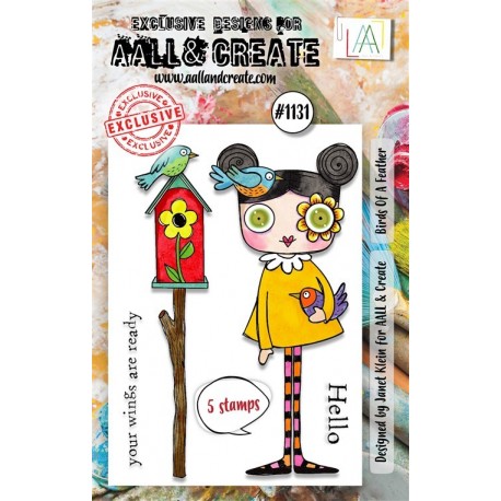 AALL & Create Stamp Set A7 1131 Birds Of A Feather