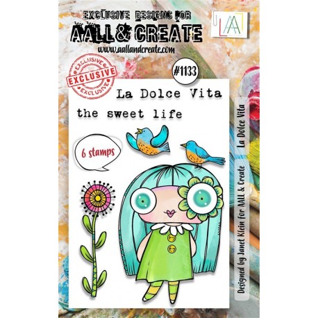 AALL & Create Stamp Set A7 1133 La Dolce Vita