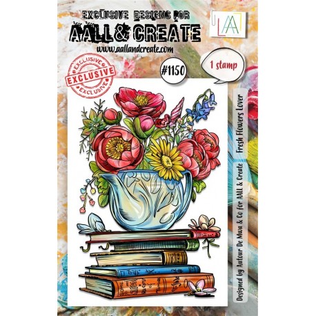 AALL & Create Stamp Set A7 1150 Fresh Flowers Lover