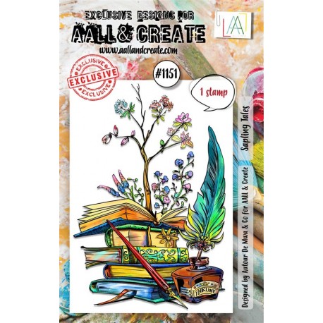 AALL & Create Stamp Set A7 1151 Sapling Tales