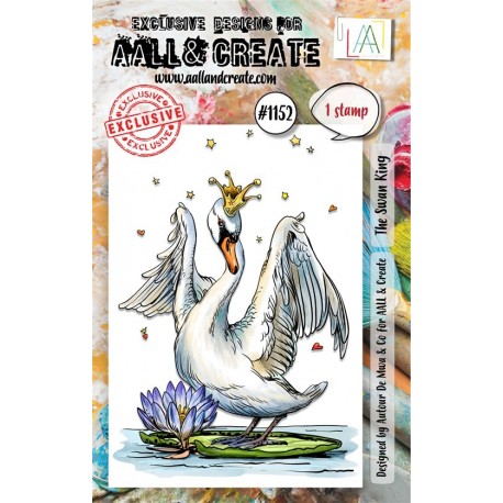 AALL & Create Stamp Set A7 1152 The Swan King