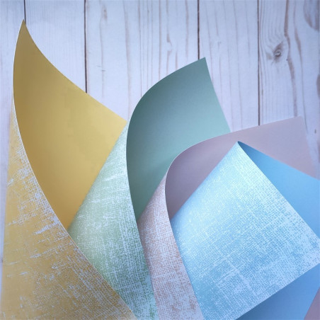 Les Ateliers de Karine Back to Basics Mimosa Forever 09 30x30cm