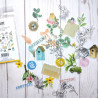 Les Ateliers de Karine Mimosa Forever VELLUM Die Cuts 35pz