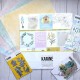 Les Ateliers de Karine Mimosa Forever Stickers Etiquettes 10x20cm