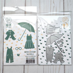 HA-PI Little Fox COZY COTTAGE Hapi au printemps Die Set