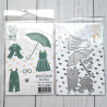 HA-PI Little Fox COZY COTTAGE Hapi au printemps Die Set