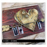 Thinlits Die Set 7pz - Woodgrain, Colorize by Tim Holtz 665860