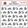 Echo Park Special Stork Delivery Designer Stencil
