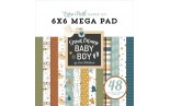 Echo Park Special Delivery Baby Boy Cardmakers Mega Pad 15x15cm