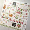 Echo Park Special Delivery Baby Girl Element Sticker 30x30cm