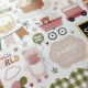 Echo Park Special Delivery Baby Girl Element Sticker 30x30cm