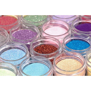 Polveri varie e glitter