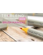 Tri-blend BRUSH Markers SN