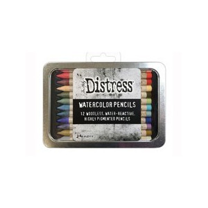 Distress Watercolor Pencils